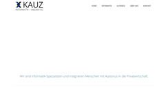 Desktop Screenshot of kauz.ch